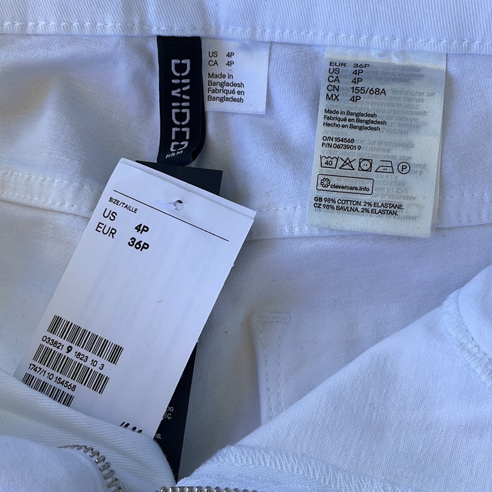 H&M White High-Rise Skinny Jeans - Picture 7 of 7